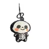 Llavero Creativo Lindo Fantasma con Campana Bebé Colgante de Felpa Calavera Decoración para Mochila Muñeco Regalo para Niñas