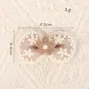 Parche de Orejas de Conejo de Tela Accesorios DIY Accesorios para el Cabello de Niños Pinzas para el Cabello Accesorios para Ropa Materiales para Lazo de Cabello de Tela