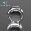 Cuentas esféricas de luz, cuentas redondas, circonita blanca transparente, piedra desnuda, cuentas sueltas perforadas, cadena, agujero, pulsera, joyería, piedra blanca, piedra a juego