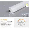 Canal de Aluminio para Luz Lineal LED al por Mayor del Fabricante, Luz Lineal con Borde, Canal de Luz de Aleación de Aluminio, Perfil de Canal de Aluminio para Luz Lineal