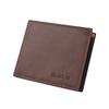 DEABOLAR - Nueva cartera corta para hombre, monedero vintage con bisagra, tarjetero con cremallera para múltiples tarjetas, gran oferta transfronteriza