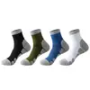Calcetines profesionales de senderismo y montañismo para hombre, especializados para escalada y running al aire libre, calcetines deportivos para hombre de media caña con suela de rizo engrosada