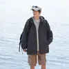 Nasa sobre Ropa de Protección Solar de Seda de Hielo UPF50+ para Hombre, Verano Ligera para Exteriores Protección UV Ropa de Protección Solar