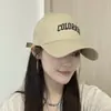 Gorra de Béisbol de Algodón Puro con Letras Bordadas Colorado, Gorra de Visera Ancha, Estilo Unisex, Sombrero para el Sol, Sombrero Estilo Coreano