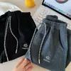 Pantalones deportivos para niño Kino, pants de chándal de otoño, pantalones casuales de corte holgado estilo coreano, pantalones largos bordados elegantes para niños, ropa para niños