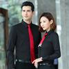 Verano Ropa de Trabajo con Temperamento para Hombre y Mujer OL Camisa Profesional Manga Larga Vestido de Negocios Slim Logo Bordado