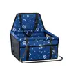 Bolsa plegable para mascotas en coche, alfombrilla para gato copiloto, bolsa de transporte para perros al aire libre, asiento de seguridad desmontable para mascotas en coche