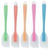 Espátula de silicona translúcida para crema, para repostería, para mezclar mantequilla, directa de fábrica