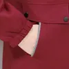 Jaqueta curta estilosa e de corte solto para mulheres de meia-idade, nova coleção primavera/outono 2026, projetada para deixar as mães com aparência mais jovem, com gola de lapela e disponível em tamanhos grandes