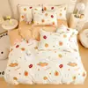 Funda Nórdica Infantil Pieza Única 100% Algodón Puro Guardería Niñas Siesta 120x150x200 Juego de Funda Nórdica para Bebé