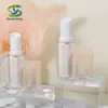 Tubo de Lipstick Redondo de Doble Capa Shanyi con Degradado de Melocotón y Boca Inclinada Material de Empaque para Tubo de Lipstick DIY con Alto Valor Estético 11 mm