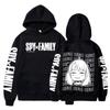 Spy X Family Spy casa de brincadeiras Anea moletom pulôver com capuz casaco masculino e feminino moletom