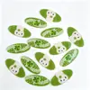 Miffy Coelho Tema Música Verde Acrílico Fofo DIY Artesanal Acessórios para Capa de Celular e Decorações de Sapatos