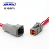 Conector de coche Dechi de 2/3/4/6/8/12 pines serie DTM arnés de cableado conector impermeable enchufe macho y hembra