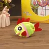 Paquete de Materiales de Producción para Manualidades DIY de Costura No Tejida Colgante de Llave Dibujos Animados Creativos Educativos para Niños Guardería