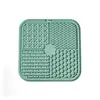 Amazon Transfronterizo Suministros para Mascotas Tapete de Lamer para Perro Base Antideslizante Comedero Lento Tapete de Olfateo Gato y Perro Mascota Plato de Silicona para Lamer