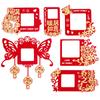 La Alegría de Mudarse a una Casa Nueva, Decoraciones, Pegatinas Gruesas para Interruptores, Ceremonia de Mudanza, Suministros de Decoración para Sala de Estar y Dormitorio de Casa Nueva