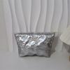 Nova Bolsa Cosmética de PU Matelassada Bolsa de Maquiagem Portátil de Mão Bolsa Interna Casual Grande Capacidade Bolsa de Armazenamento para Produtos de Higiene