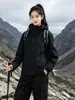 Conjunto de dos piezas de chaqueta de plumón para hombre estilo Luotuo 3 en 1 para exteriores, chaqueta de montañismo cálida, impermeable y a prueba de viento para mujer