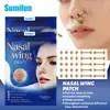 Sumifun Adesivo Transfronteiriço 100 Peças Formato Haltere Patch para Asa Nasal Ventilação Patch Nasal Patch de Cuidado K900002
