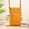 Bolsa de Celular com Tela Sensível ao Toque para Mulheres, Bolsa Transversal Pequena Popular de 2025 para Levar um Celular, Carteira da Moda, Estilo Vertical