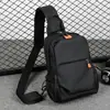 Nova bolsa de peito casual para viagem, bolsa esportiva multifuncional para atividades ao ar livre, bolsa de ombro transversal masculina moderna de grande capacidade