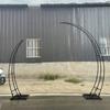 Novos adereços de casamento ferro chifre porta arco ao ar livre Ping casamento bem-vindo área palco layout prateleira decorativa