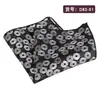Pañuelo de Bolsillo Estampado Vintage para Hombre, Ropa Formal de Negocios, Bufanda de Pecho Nueva Elegante y Versátil