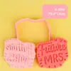 Moldes de Biscoito Série Casamento Anel de Casamento Vestido de Noiva Desenho Animado Moldes de Biscoito Simulados DIY Moldes de Biscoito Impressos