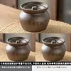 Panela de Cerâmica com Tampa para Cozinhar Sopa Lentamente, Panela de Ensopado com Vedação de Água, Panela de Sopa para Uso Doméstico, Lanche Shaixian, Jiangxi, Panela de Barro para Porção Individual