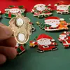 Presente de Natal Quente Transfronteiriço Criativo Adesivo para Geladeira Acessórios Material de Adesivo para Geladeira Acessórios de Pingente de Joia Artesanal