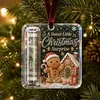 Ornamentos de Dinheiro Acrílicos de Natal Decoração de Armazenamento Cartão Presente de Feriado Pingente de Árvore Pingente de Árvore de Natal