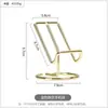 Suporte de metal simples para celular, suporte para tablet, suporte preguiçoso para celular para assistir séries, suporte de mesa para celular, porta-retrato