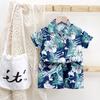 Traje de verano para niños niños verano bebé manga corta pantalones cortos camiseta infantil camisa holgada moda ropa infantil al por mayor