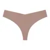 Europa y Estados Unidos talla grande transfronteriza tanga de seda de hielo en forma de V fuelle de algodón mujer body tanga sexy t-back pantalones mujer