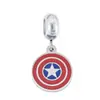 Serie Marvel Joyería Panjia Colgante de Iron Man Spider-Man Martillo de Thor Pulsera de Cuentas de Acero Inoxidable Accesorios