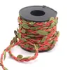 Estilo Floresta Verde Corda de Cânhamo com Videira e Folhas Corda Jardim de Infância DIY Tecelagem Manual Criação de Anel Decoração Folhas
