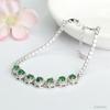 Pulsera de Jadeíta Grado A Natural Verde Completo Guan Yu Cuentas de Jade Joyería para Mujer Venta al por Mayor en Vivo Dropshipping S4092305