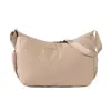 Bolso Casual de Moda Transfronterizo, Bolso Sencillo de Hombro Bajo el Brazo, Gran Capacidad Estilo Coreano Sencillo Color Sólido Bolso Cruzado Tipo Bollo