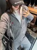 Cárdigan con capucha de punto trenzado blanco para mujer, nueva colección otoño/invierno 2026, engrosado, corte holgado, corto, chaqueta suéter con cremallera