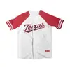 Traje de Baseball Americano da Marca da Moda Cardigã de Manga Curta Camiseta Harajuku Jersey Colorido de Rua