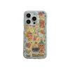 Suporte Magnético de Balão Amarelo Fofo Capa para Celular Apple 17Promax Adequado para 16Pro Magnético 15Pro/14