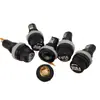 Portafusibles 5X20 5*20 negro Portafusibles de seguridad Tubo de seguridad para fusibles Plano Canal Luowen