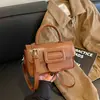 Bolso de Mano con Cinturón de Cuero de Comercio Exterior Moderno y Elegante, Bolso Cuadrado Pequeño, Nuevo Modelo 2026, Bolso de Hombro de Moda de Lujo Ligero, Bolso de Axila