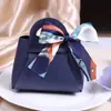 Corea del Sur Estilo Ins Bolsa de Dulces de Cuero Caja de Dulces Caja Vacía Boda Portátil Una Pieza Boda Bolsa de Dulces de Alta Gama