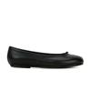 Versão Selecionada com Cuidado em Pele de Ovelha de Sapatos Femininos Slip-On na Cor Uva, Sapatos Rasos Baixos, Sapatos de Couro Genuíno com Divisão nos Dedos