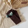 Otoño Nuevos Calcetines para Niños Calcetines de Media Caña de Algodón Peinado con Lazo Estilo Japonés para Bebé Calcetines de Rizo Estilo Princesa