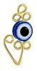 Ornamentos de Nariz de Moda Criativa Transfronteiriços Europeus e Americanos Sem Perfuração Anel de Nariz Falso Diamante Amor Borboleta Enrolado Manualmente Clipe de Nariz