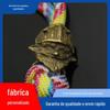 Pingente Criativo Lanterna Anão de Cobre, Pingente Faca de Dedo, Pingente Paracord, Pingente para Chaveiro DIY Venda por Atacado de Fábrica