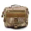 Bolsa Transversal de Ombro Único Estilo Militar Multifuncional para Homens, Bolsa Tática de Armazenamento de Ferramentas Transfronteiriça, Bolsa de Cintura Tática Molle para Caminhada ao Ar Livre
